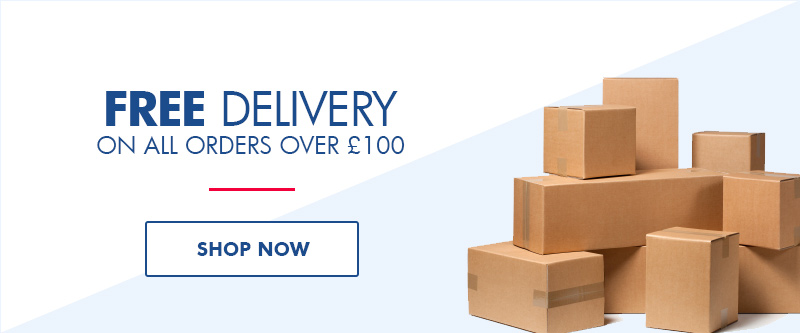 Free delivery on all orders over £100