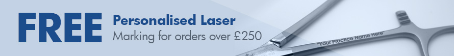 Free Personalised Laser Marking for orders over £250