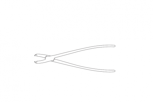 Gowing Tooth Forceps Right-Angled