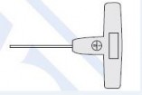 T Wrench for Leighton Bone Pin Introducers