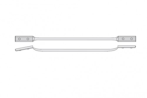 Double-Ended Lightweight Tubular Upper/Lower Molar Tooth Rasp