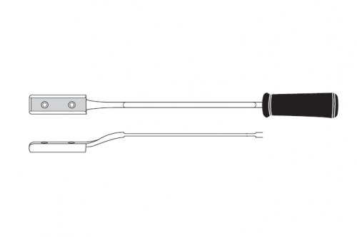 Straight Lower Molar Tooth Rasp Standard Blade