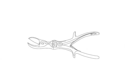 Horsley Compound Action Tooth Cutter Angled