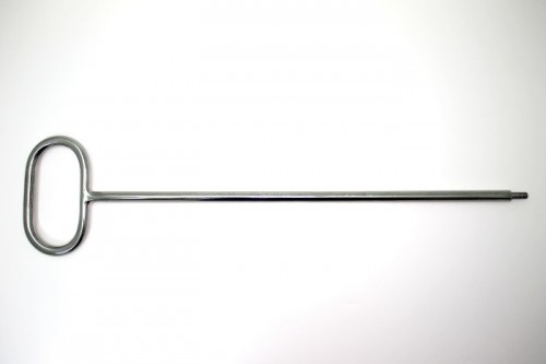 KUHNS OBSTETRIC CRUTCH, STAINLESS STEEL, 83.8CM (33``) LONG