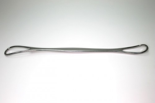 SIR FREDRICK HOBDAY`S DOUBLE VECTIS 24.1CM (9.5``) LONG STAINLESS STEEL