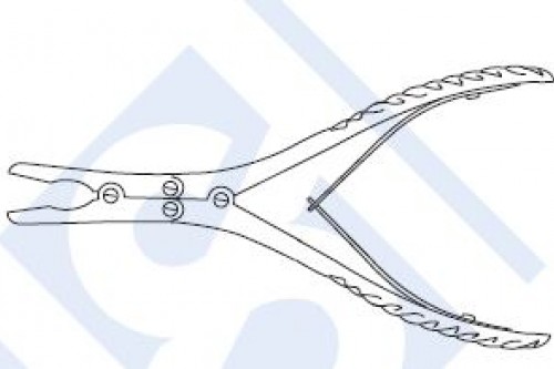 Luer Rongeur Bone-Nibbling Forceps Compound Action