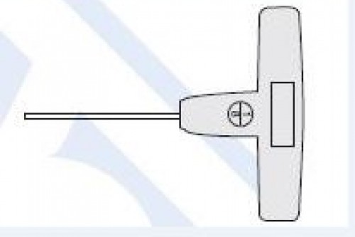 T Wrench for Leighton Bone Pin Introducers