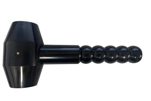 Mallet Tufnol Horizontal Head & Black Acetal Suregrip Handle