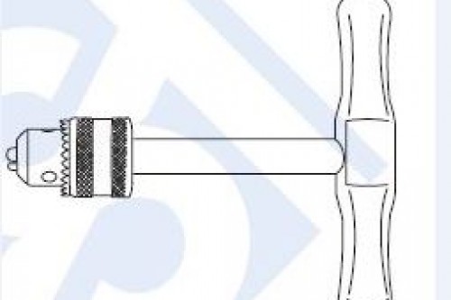 Intramedullary Pin Chuck Lightweight Cannulated T Handle